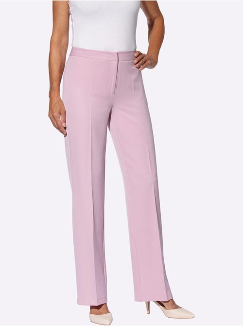 Pantalon Plis Repassés, Effet Affinant - Taille Courte - Witt - Kiabi