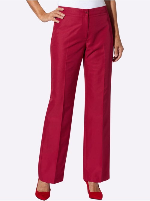 Pantalon Plis Repassés, Effet Affinant - Taille Standard - Moda Vilona - Kiabi Pantalon Plis Repassés, Effet Affinant - Taille Standard - Moda Vilona - Kiabi
