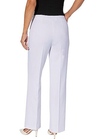 Pantalon Plis Repassés, Effet Affinant - Taille Standard - Witt