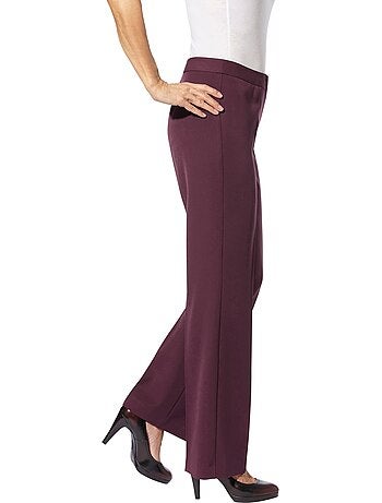 Pantalon Plis Repassés, Effet Affinant - Taille Standard - Witt