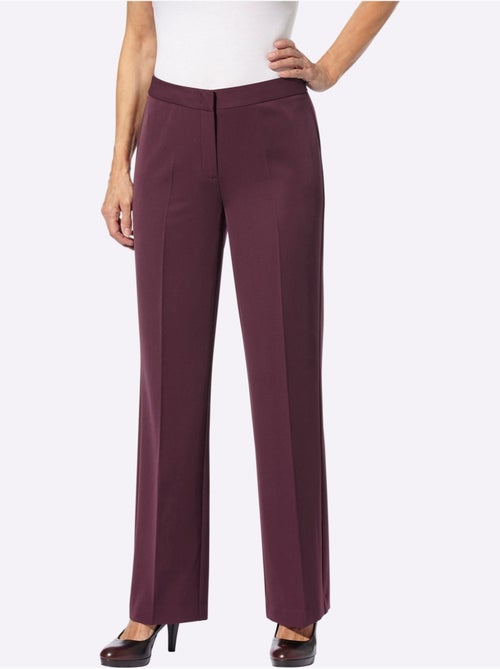 Pantalon Plis Repassés, Effet Affinant - Taille Standard - Witt - Kiabi