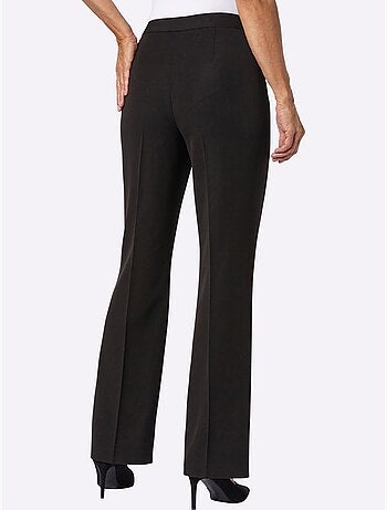 Pantalon plis repassés, effet affinant - taille standard - witt