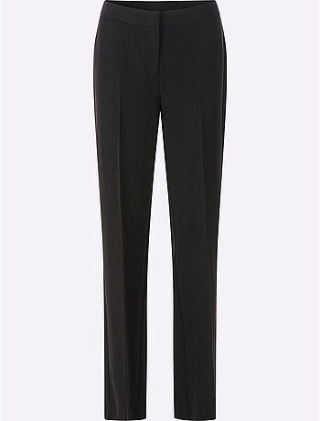 Pantalon plis repassés, effet affinant - taille standard - witt