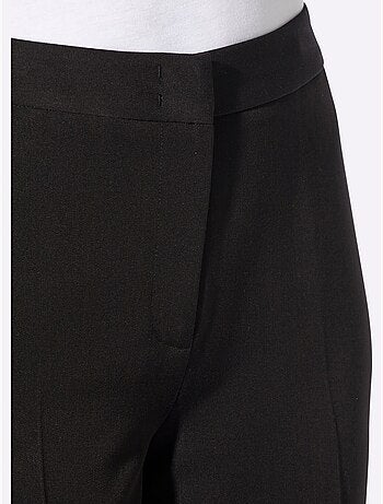 Pantalon plis repassés, effet affinant - taille standard - witt