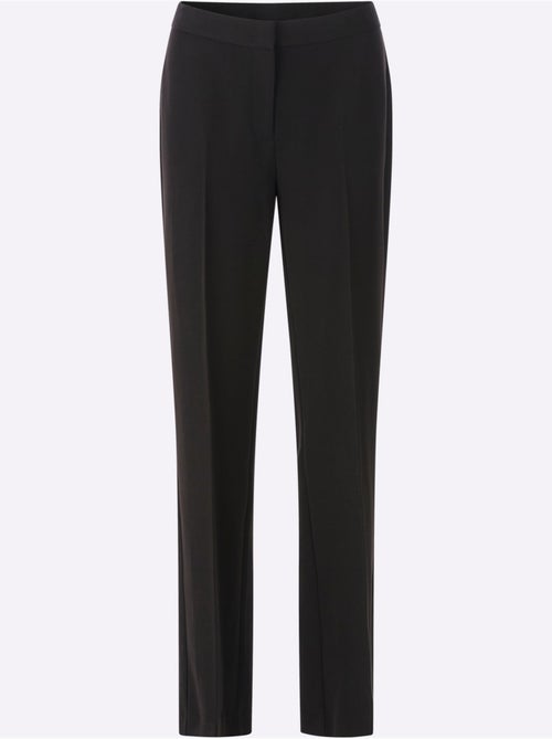 Pantalon plis repassés, effet affinant - taille standard - witt - Kiabi Pantalon plis repassés, effet affinant - taille standard - witt - Kiabi