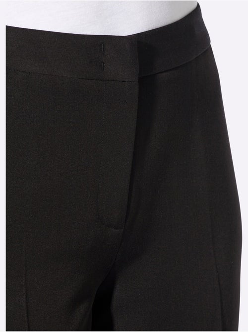 Pantalon plis repassés, effet affinant - taille standard - witt - Kiabi Pantalon plis repassés, effet affinant - taille standard - witt - Kiabi