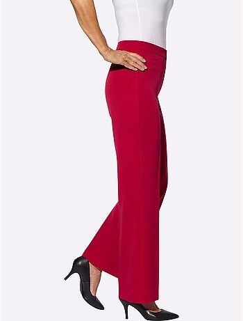 Pantalon Plissé 34% Viscose - Taille Courte - Witt