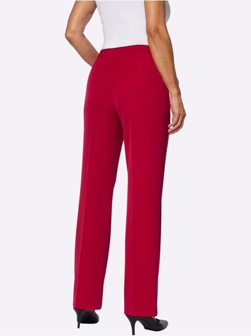 Pantalon Plissé 34% Viscose - Taille Courte - Witt - Kiabi