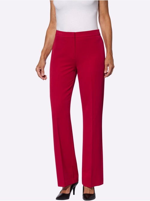 Pantalon Plissé 34% Viscose - Taille Courte - Witt - Kiabi