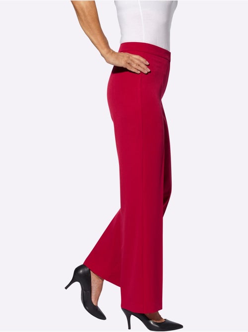 Pantalon Plissé 34% Viscose - Taille Standard - Witt - Kiabi