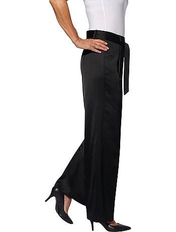 Pantalon Plissé 64% Viscose - Taille Standard - Witt