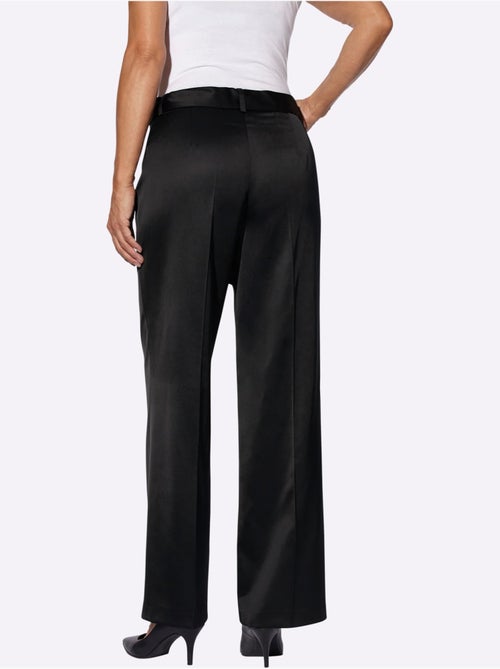 Pantalon Plissé 64% Viscose - Taille Standard - Witt - Kiabi