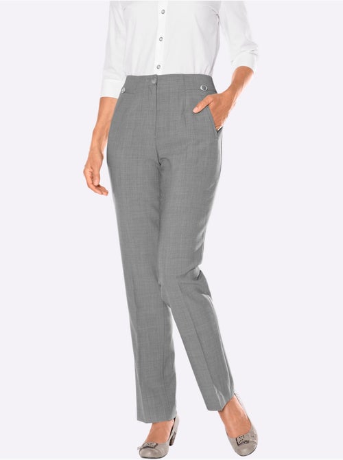 Pantalon Plissé Avec Viscose - Taille Courte - Witt - Kiabi Pantalon Plissé Avec Viscose - Taille Courte - Witt - Kiabi