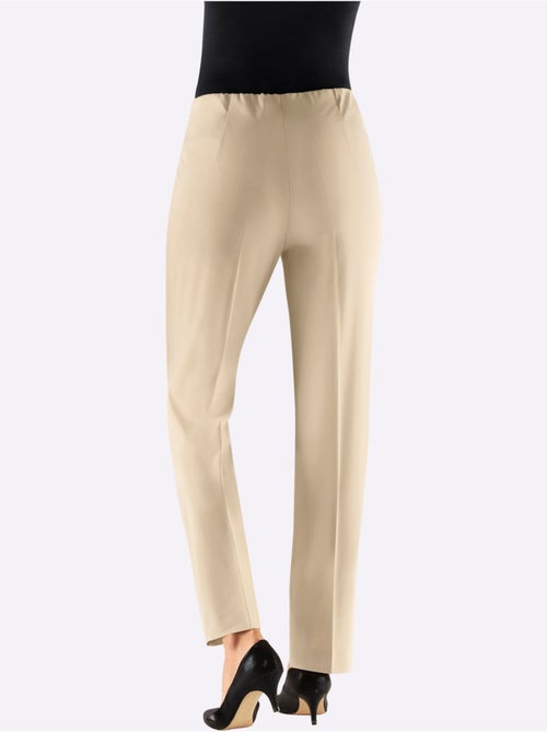 Pantalon Plissé Avec Viscose - Taille Standard - Witt - Kiabi Pantalon Plissé Avec Viscose - Taille Standard - Witt - Kiabi