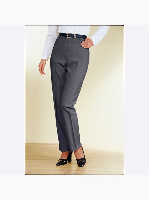 Pantalon Plissé Ceinture élastique Confortable - Taille Courte - Moda Vilona - Kiabi