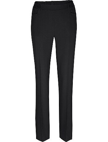 Pantalon Plissé Ceinture élastique Confortable - Taille Courte - Moda Vilona