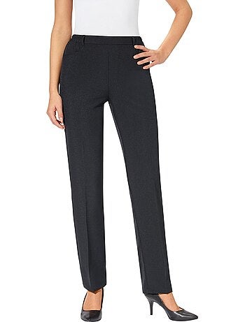 Pantalon Plissé Ceinture élastique Confortable - Taille Courte - Moda Vilona
