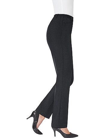Pantalon Plissé Ceinture élastique Confortable - Taille Courte - Moda Vilona