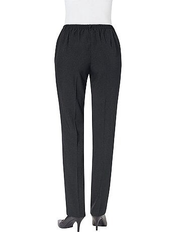 Pantalon Plissé Ceinture élastique Confortable - Taille Courte - Moda Vilona