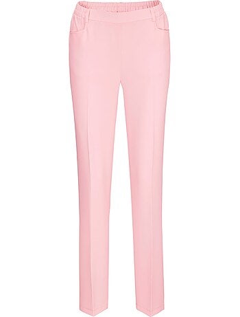 Pantalon Plissé Ceinture élastique Confortable - Taille Courte - Moda Vilona
