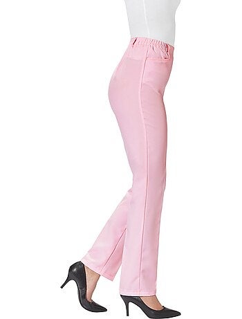 Pantalon Plissé Ceinture élastique Confortable - Taille Courte - Moda Vilona