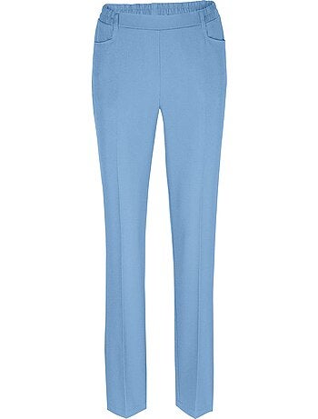 Pantalon Plissé Ceinture élastique Confortable - Taille Standard - Moda Vilona