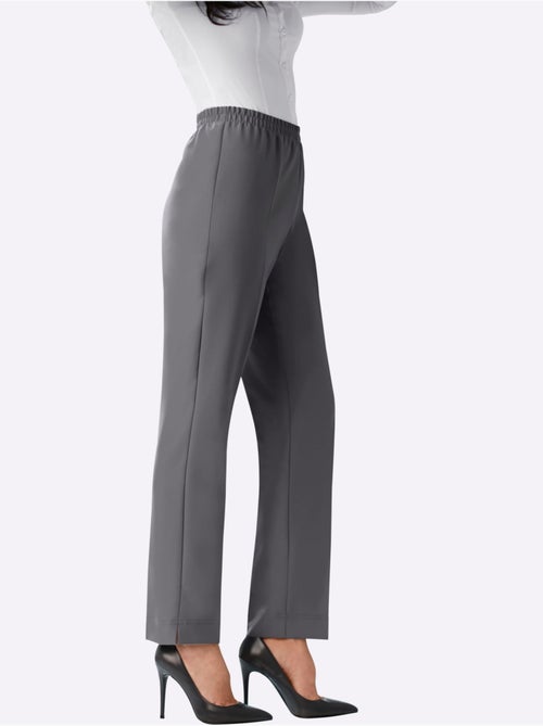 Pantalon Plissé Ceinture élastique Confortable - Taille Standard - Moda Vilona - Kiabi