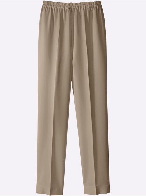 Pantalon Plissé Ceinture élastique Confortable - Taille Standard - Moda Vilona - Kiabi