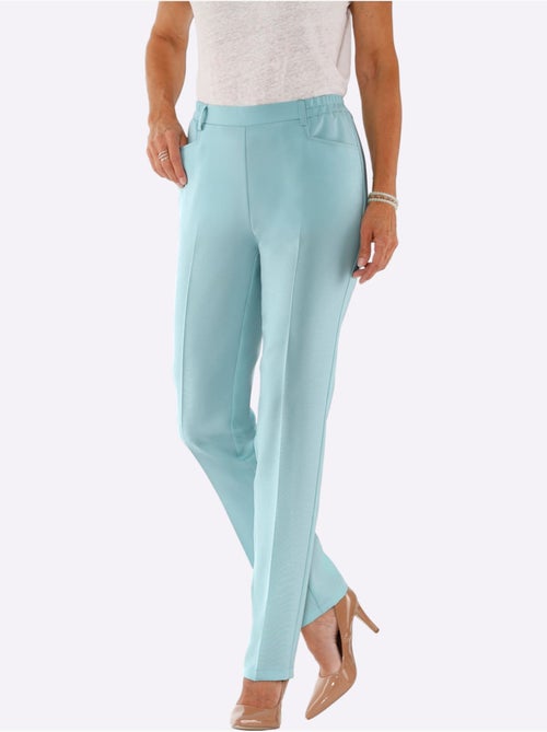 Pantalon Plissé Ceinture élastique Confortable - Taille Standard - Moda Vilona - Kiabi