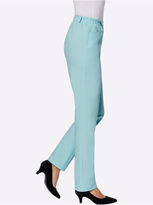 Pantalon Plissé Ceinture élastique Confortable - Taille Standard - Moda Vilona - Kiabi