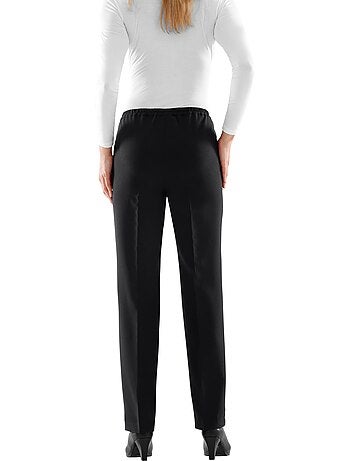 Pantalon Plissé Ceinture élastique Confortable - Taille Standard - Moda Vilona