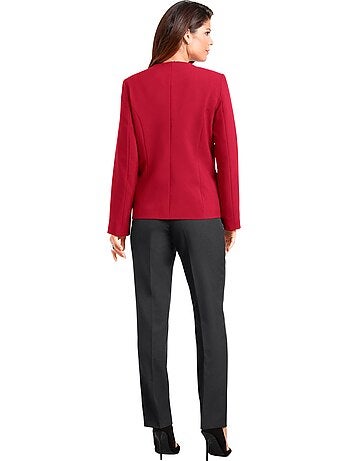 Pantalon Plissé Ceinture élastique Confortable - Taille Standard - Moda Vilona