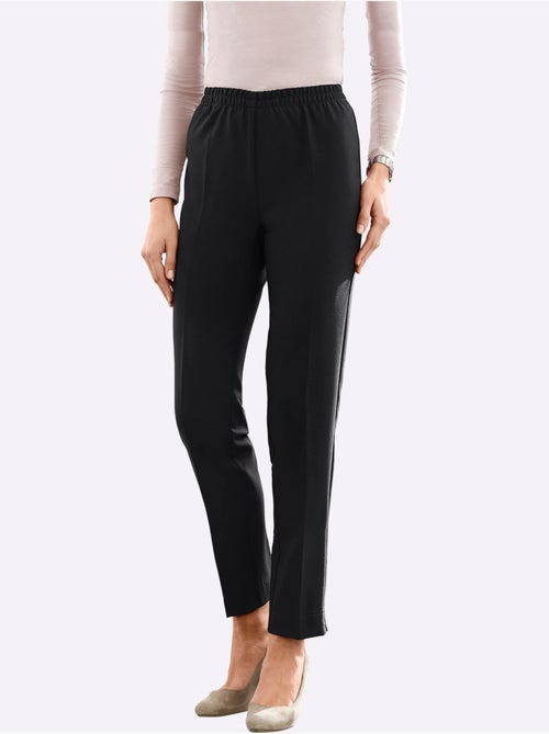 Pantalon Plissé Ceinture élastique Confortable - Taille Standard - Moda Vilona - Kiabi