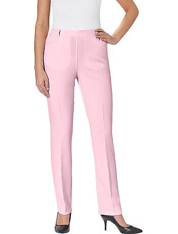 Pantalon Plissé Ceinture élastique Confortable - Taille Standard - Moda Vilona