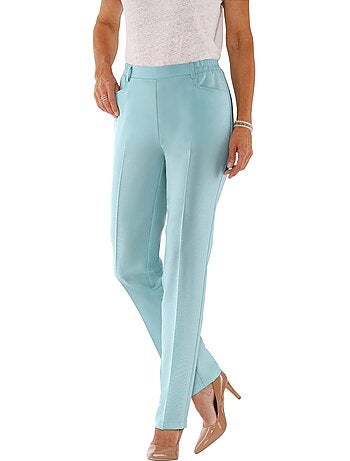 Pantalon Plissé Ceinture élastique Confortable - Taille Standard - Moda Vilona