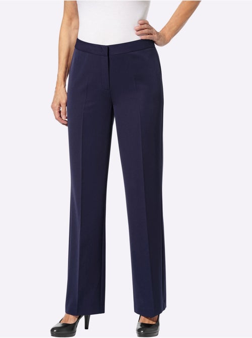 Pantalon Plissé Coupe Large Mode - Taille Courte - Witt - Kiabi
