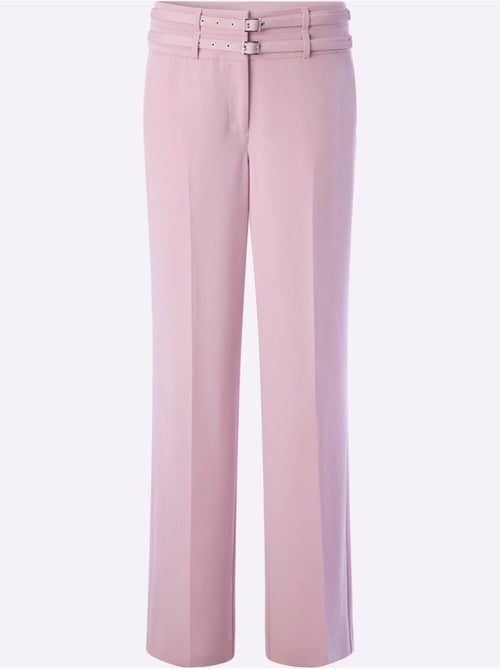 Pantalon plissé double ceinture - taille standard - helline - Kiabi Pantalon plissé double ceinture - taille standard - helline - Kiabi