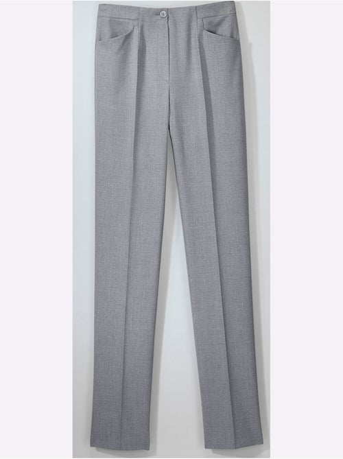 Pantalon Plissé Jambes Affinées - Taille Courte - Witt - Kiabi