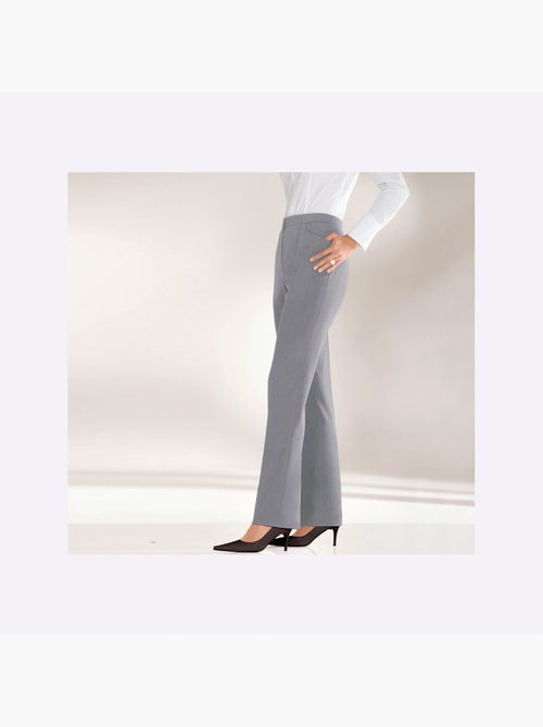 Pantalon Plissé Jambes Affinées - Taille Courte - Witt - Kiabi