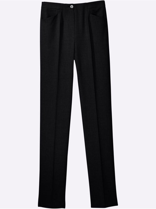 Pantalon Plissé Jambes Affinées - Taille Courte - Witt - Kiabi