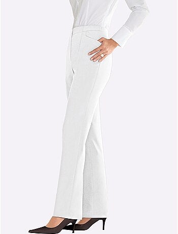 Pantalon Plissé Jambes Affinées - Taille Extra Courte - Witt