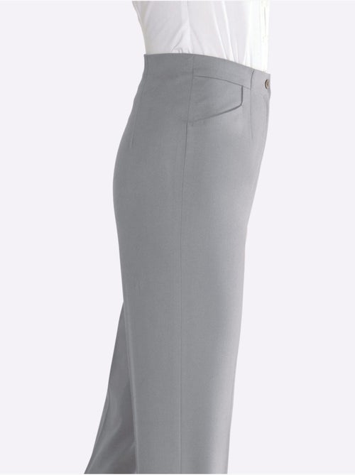 Pantalon Plissé Jambes Affinées - Taille Extra Courte - Witt - Kiabi