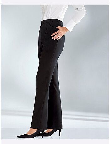 Pantalon Plissé Jambes Affinées - Taille Extra Courte - Witt