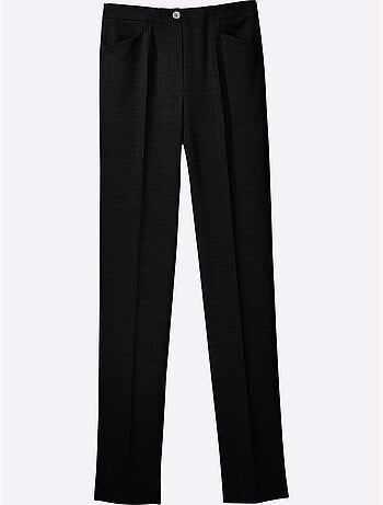 Pantalon Plissé Jambes Affinées - Taille Extra Courte - Witt