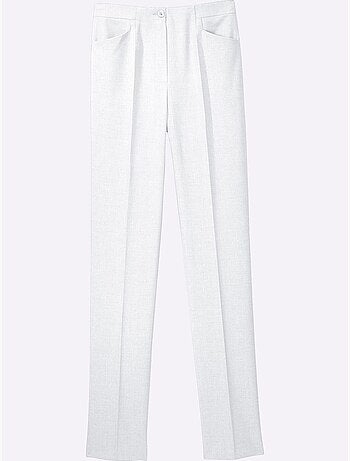 Pantalon Plissé Jambes Affinées - Taille Longue - Witt