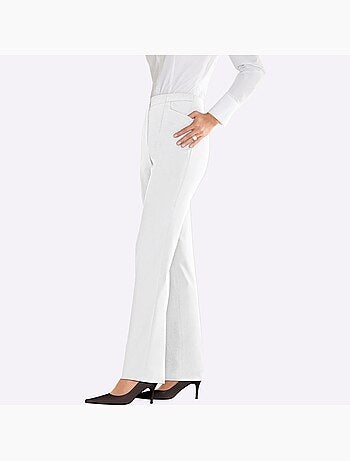 Pantalon Plissé Jambes Affinées - Taille Longue - Witt