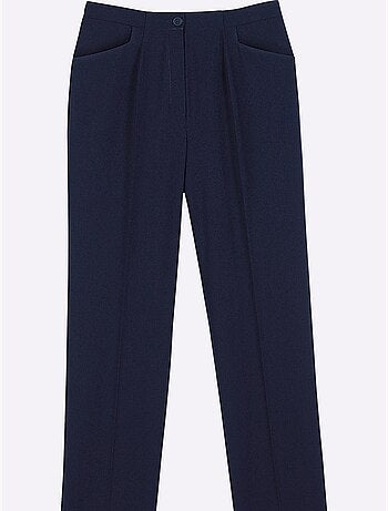 Pantalon Plissé Jambes Affinées - Taille Longue - Witt