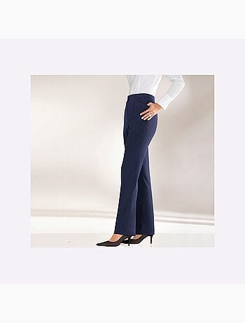 Pantalon Plissé Jambes Affinées - Taille Longue - Witt