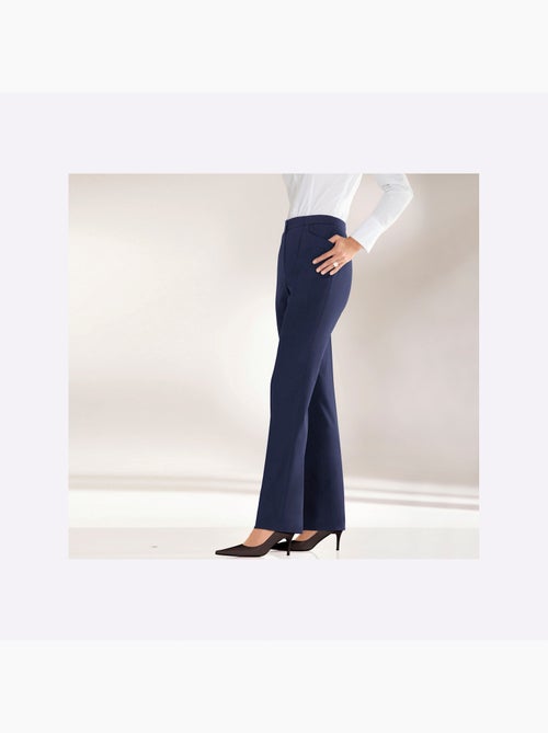 Pantalon Plissé Jambes Affinées - Taille Longue - Witt - Kiabi