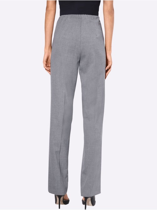 Pantalon Plissé Jambes Affinées - Taille Longue - Witt - Kiabi